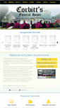 Mobile Screenshot of corbittsfuneralhome.com